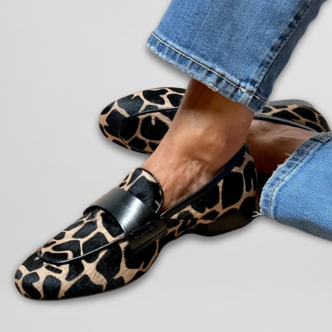 Nina - Animal-Print Loafer