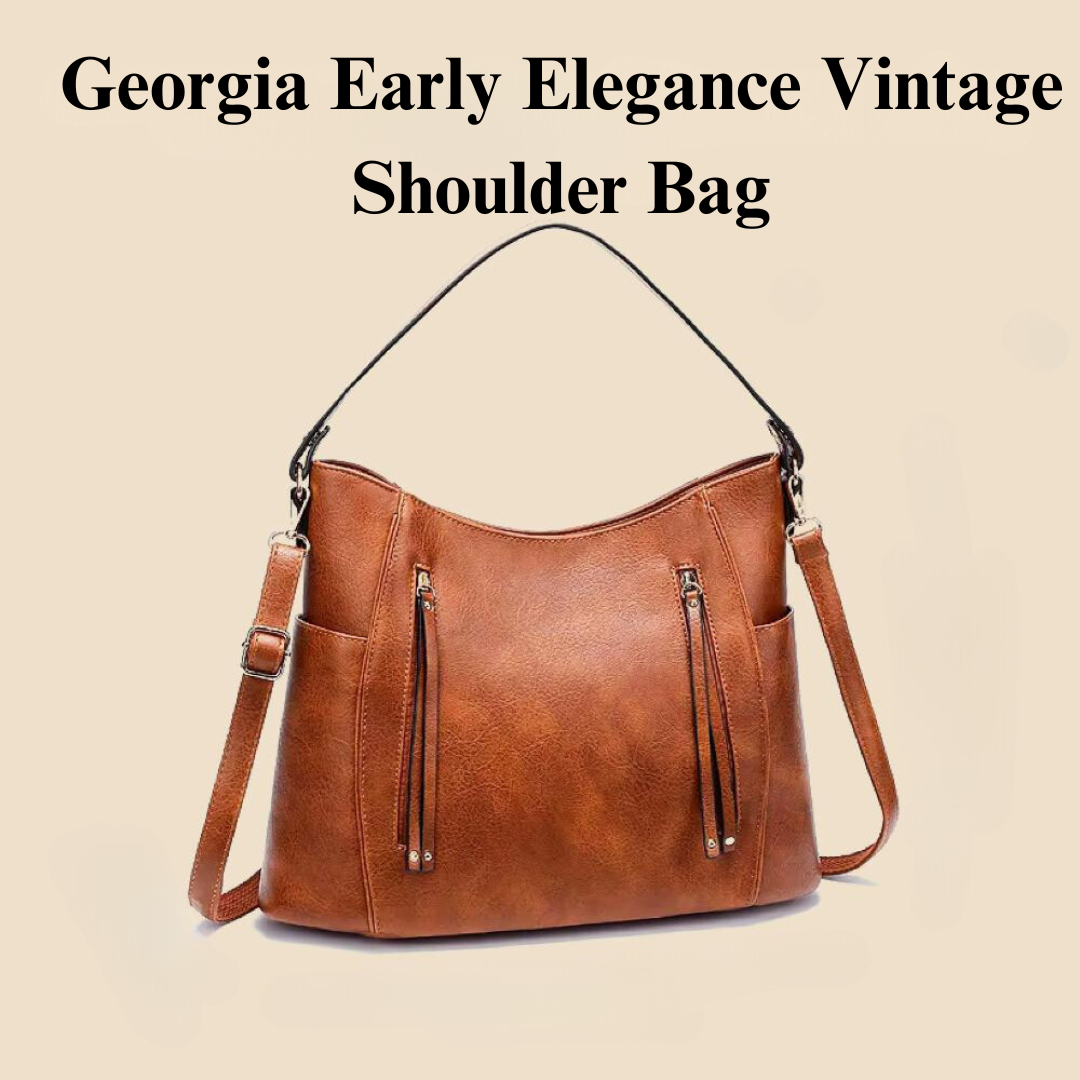 Georgia | Vintage Schultertasche der zeitlosen Eleganz