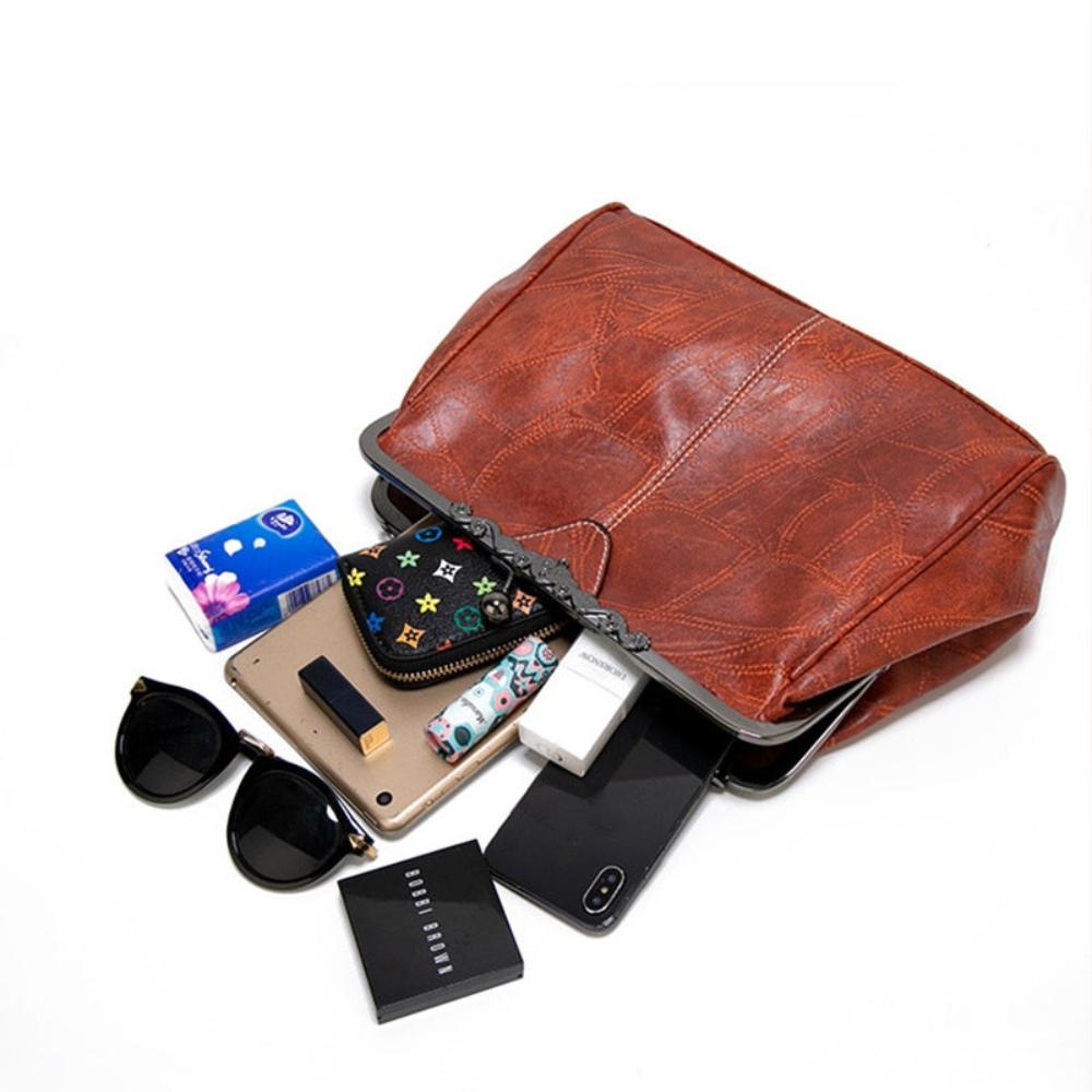 Mila | Vintage-Handtasche mit Klappenverschluss