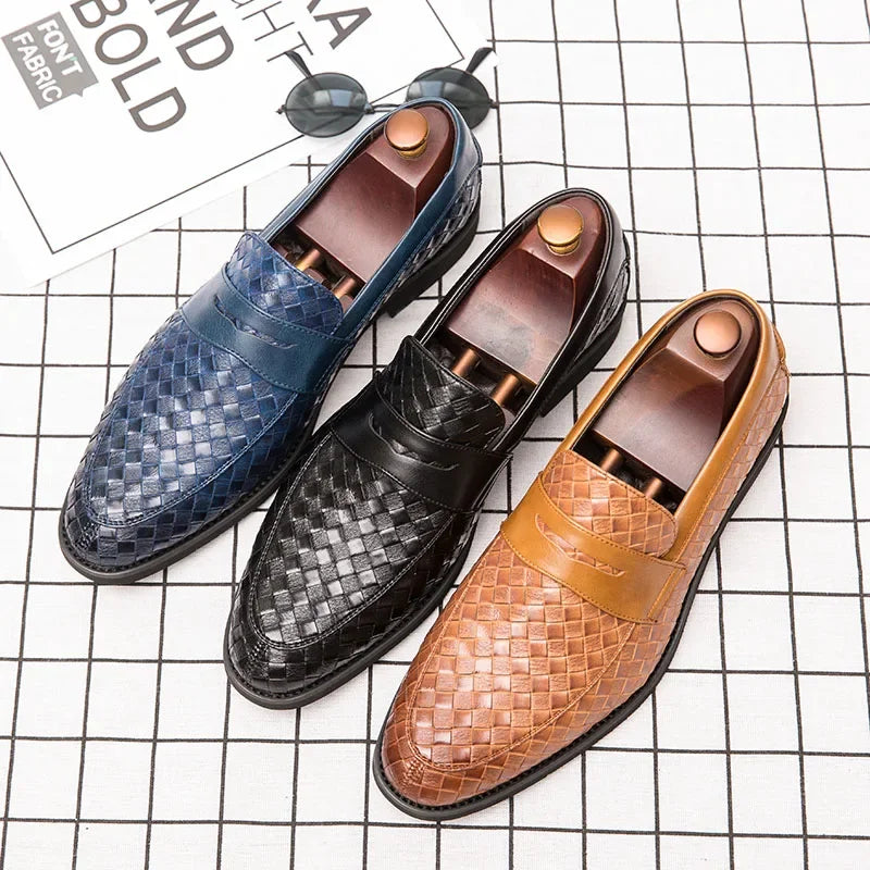 Elegant Woven Loafers