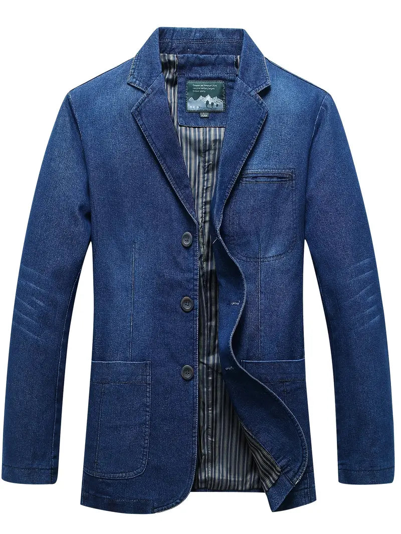 OSWIN I DENIM BLAZER
