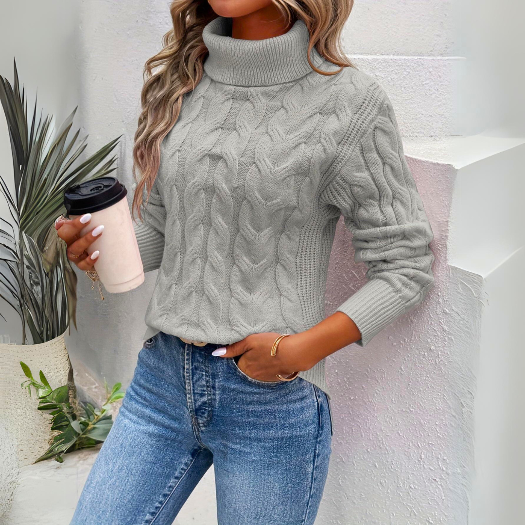Giorgia™ | Warmer gestrickter Rollkragenpullover für Damen