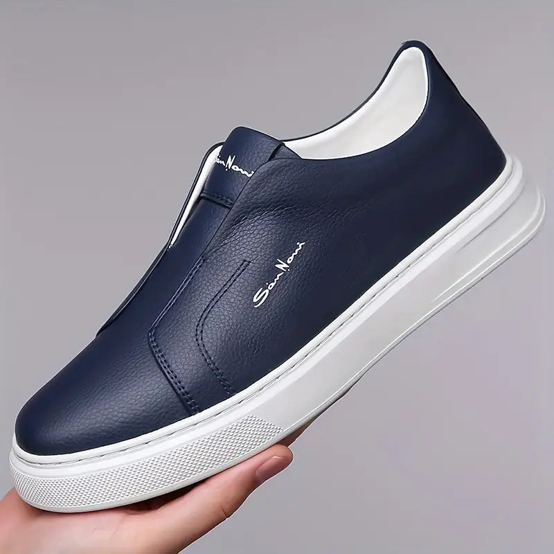 Leather Slip-On Shoes