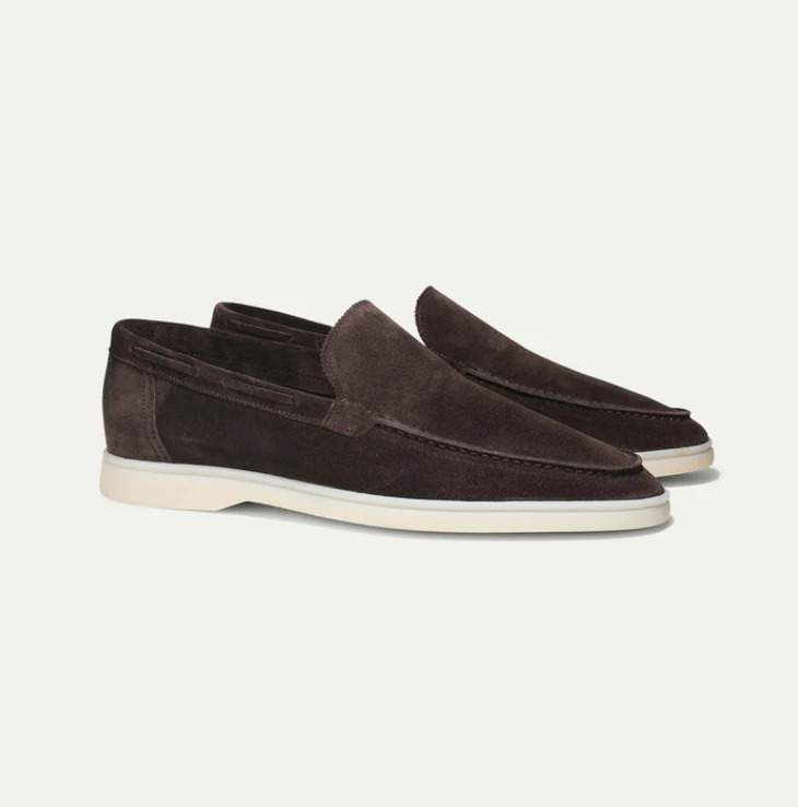 Suede Loafers