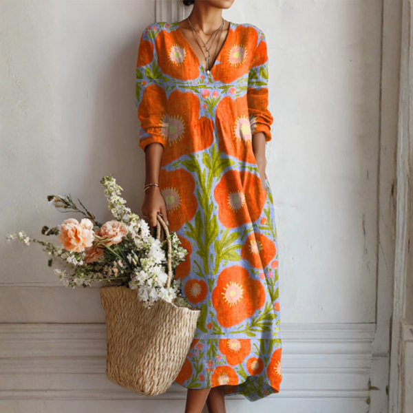 Claire™ – Bezauberndes Blumenkleid
