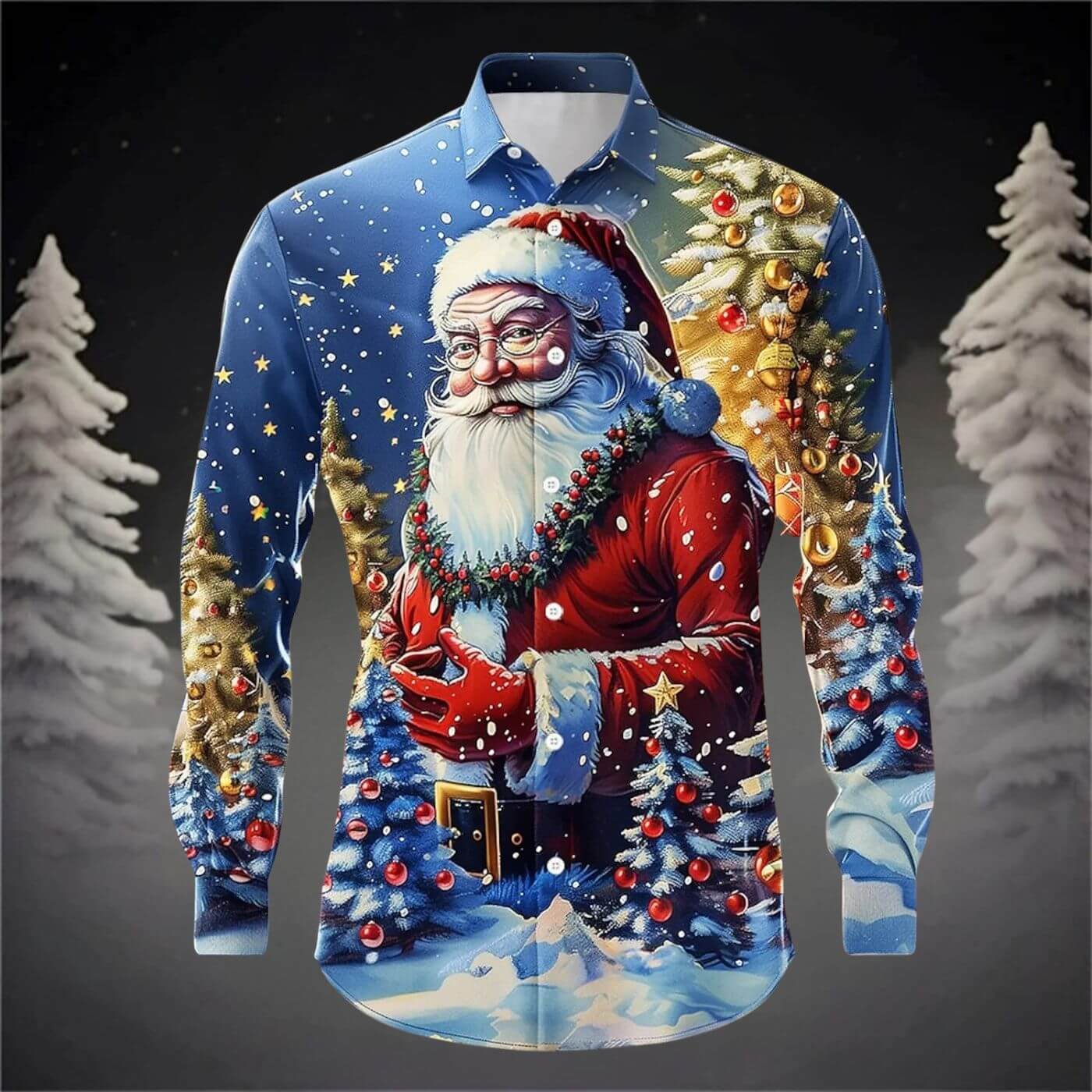 Claus™ – Komfroti Weihnachtshämd vom Feinste