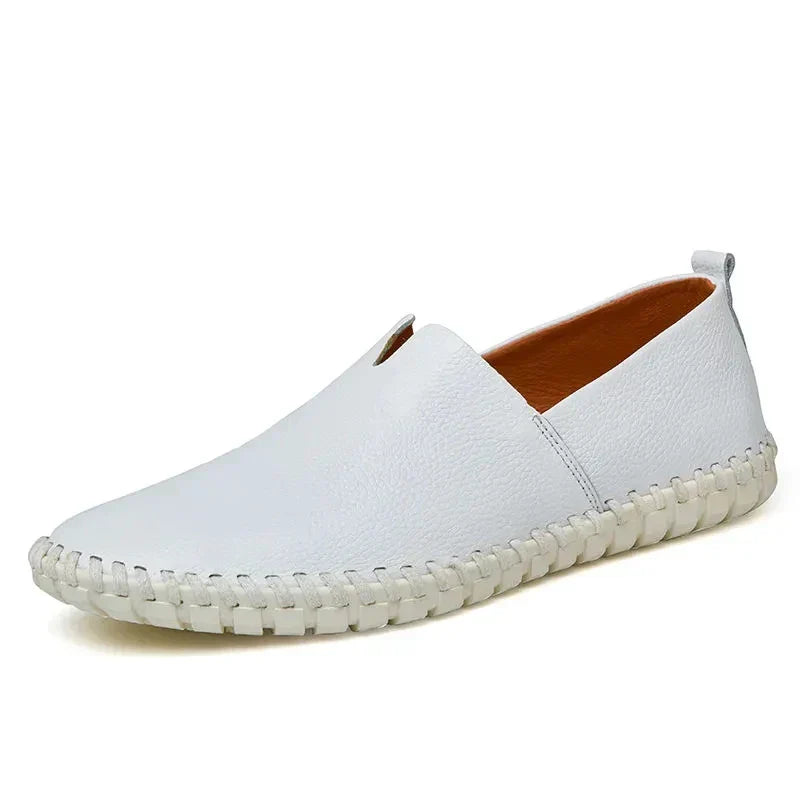 Breathable Leather Loafers