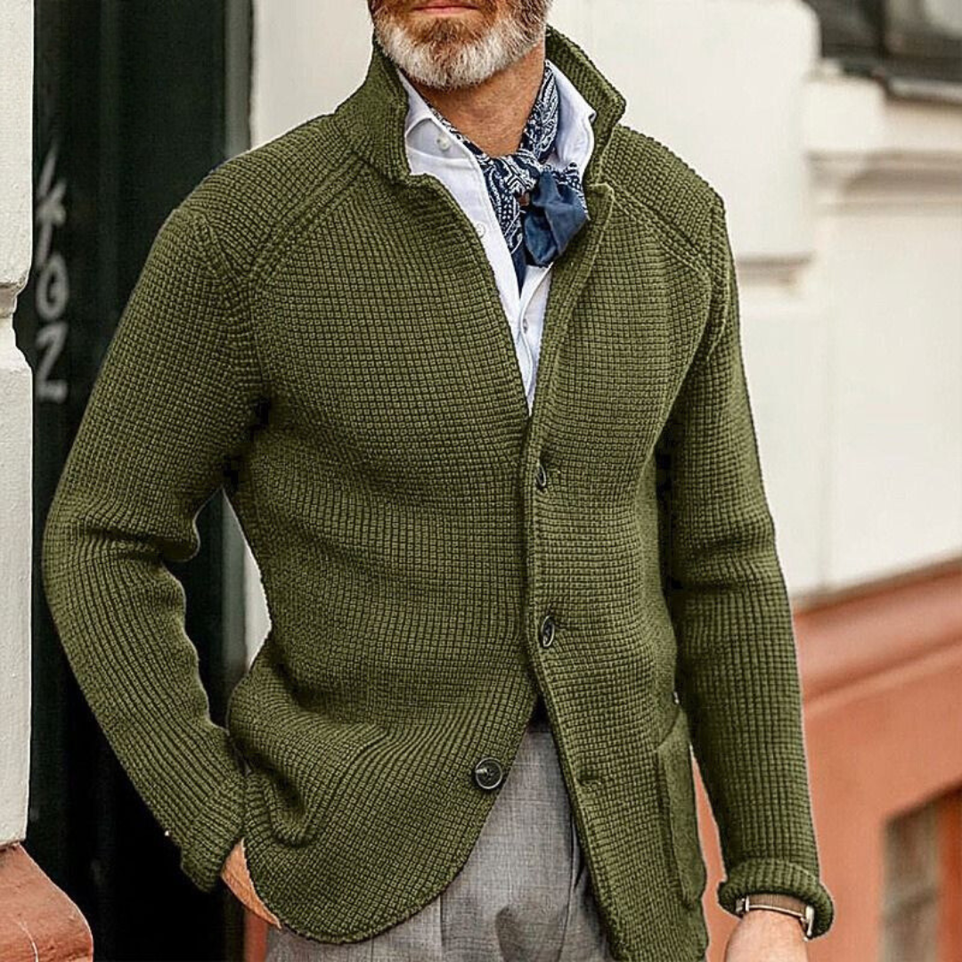 Raphael™ – Zeitloser Cardigan für Herren