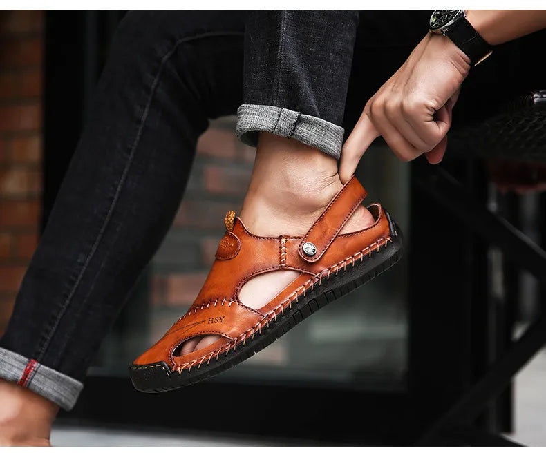 Classic Leather Sandals