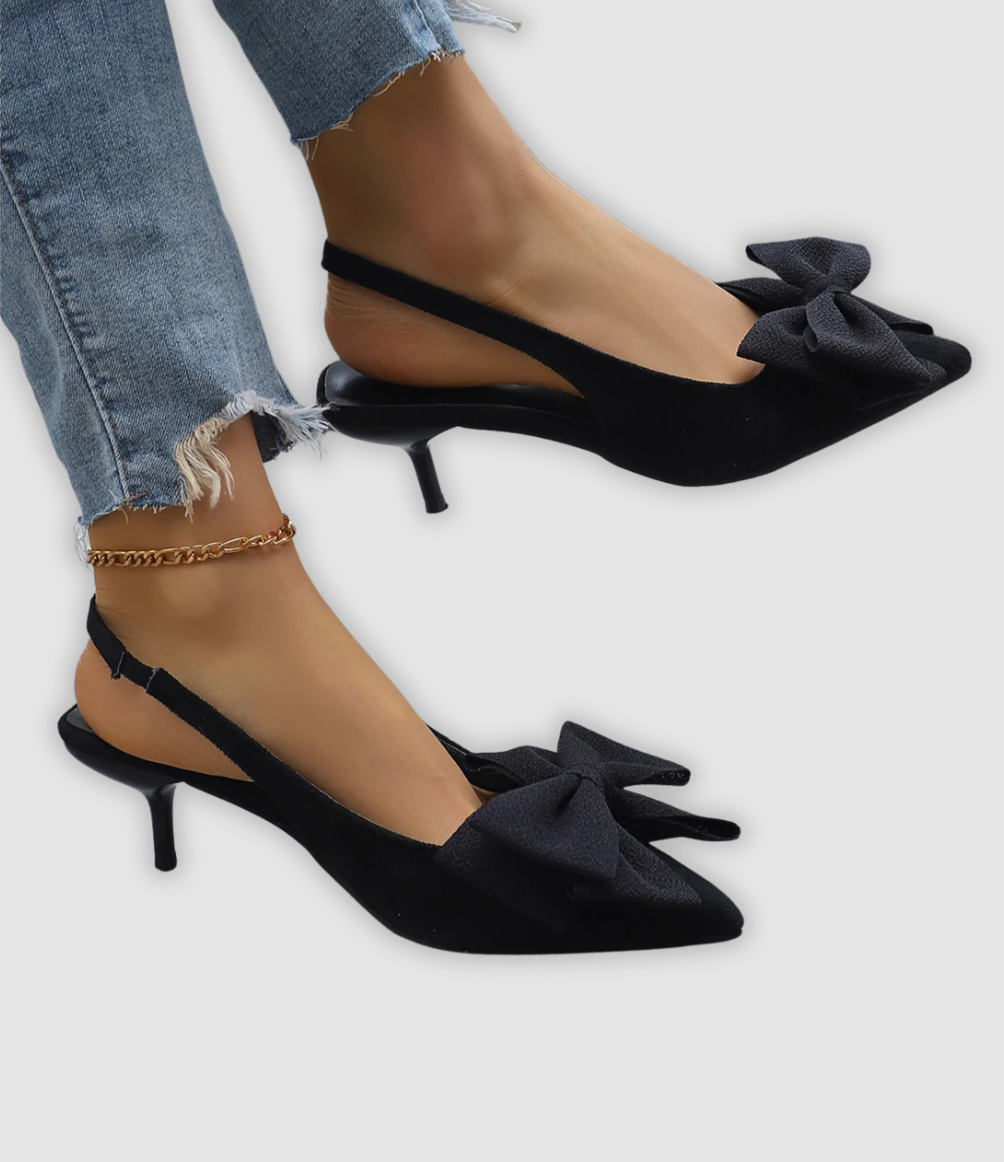 Nira - Elegante Stiletto-Sandalen mit Schleife