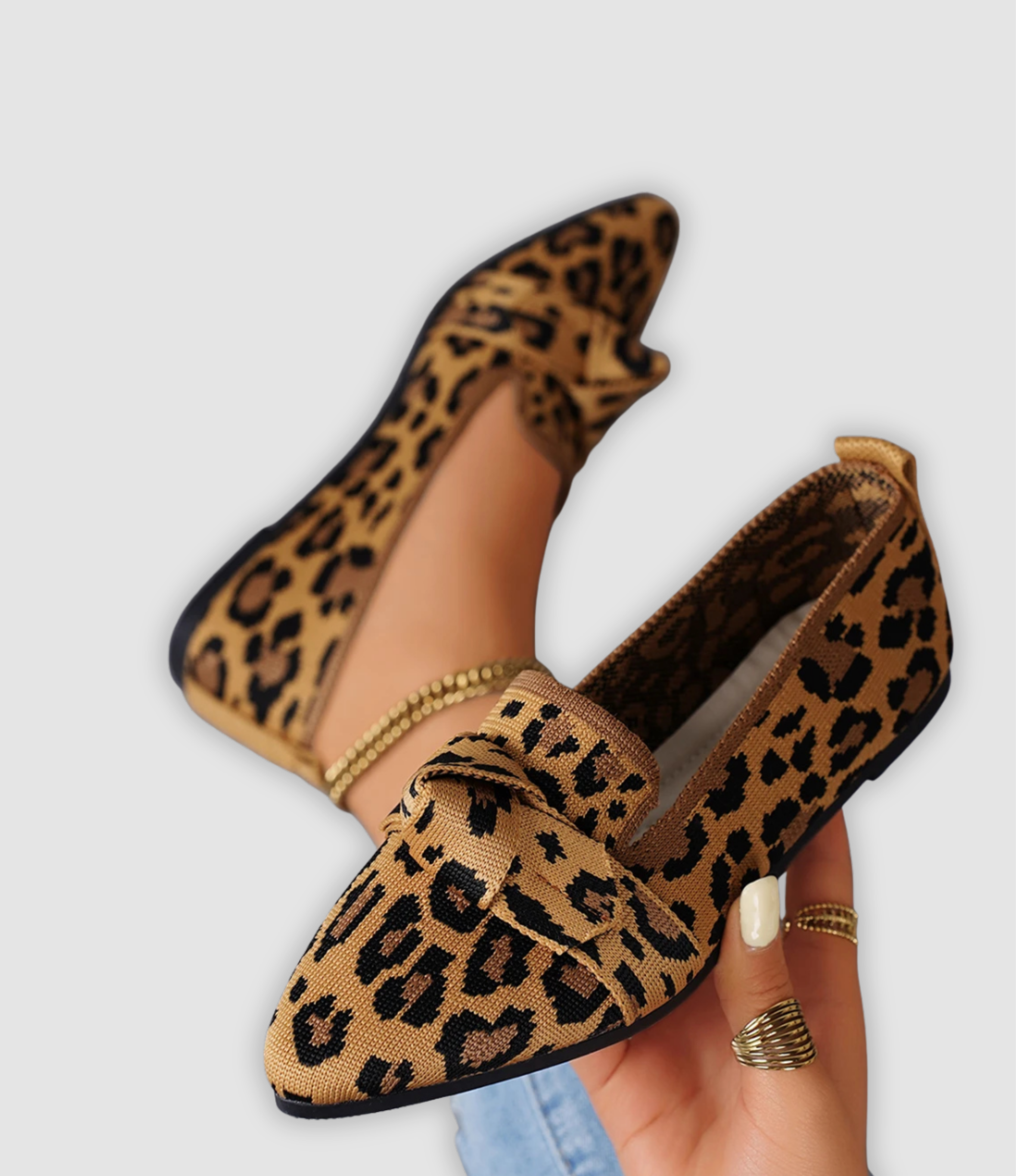 Freja - Stilvolle Strick-Loafers