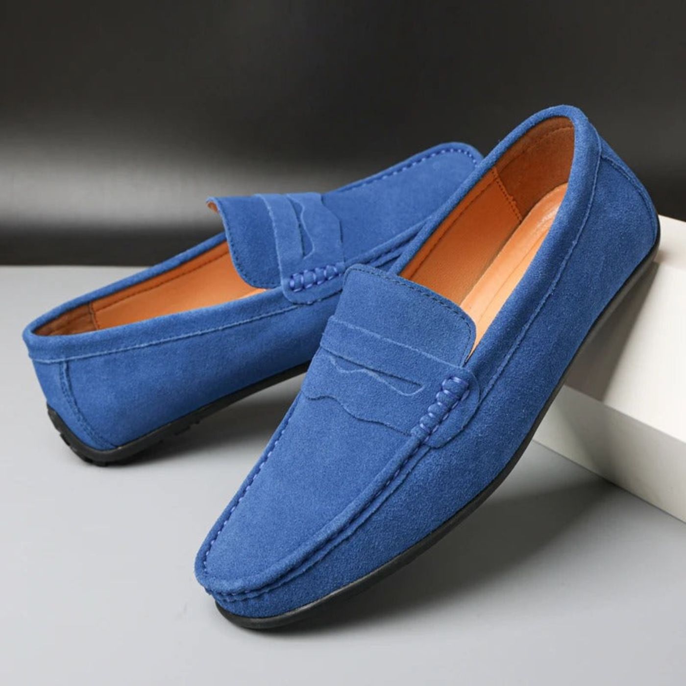 Soft Suede Loafers