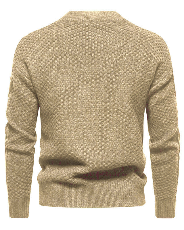 Kalisto – Lässiger Strickpullover mit Langarm