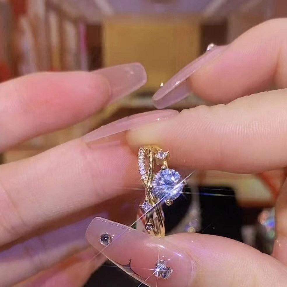 Radiant Grace Ring | Gemeinsam gegen Brustkrebs (1+1 GRATIS)