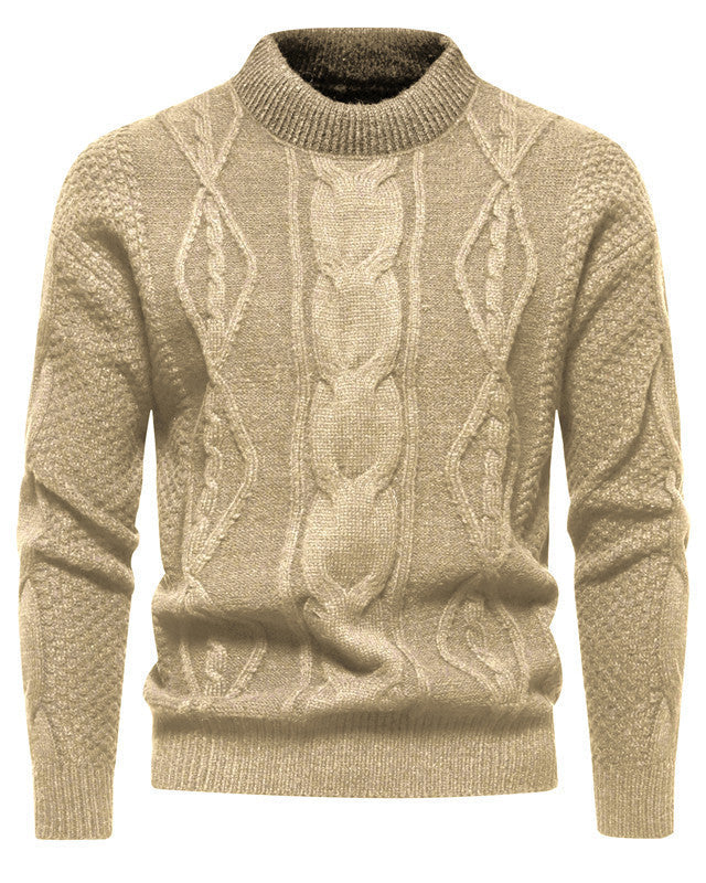 Kalisto – Lässiger Strickpullover mit Langarm