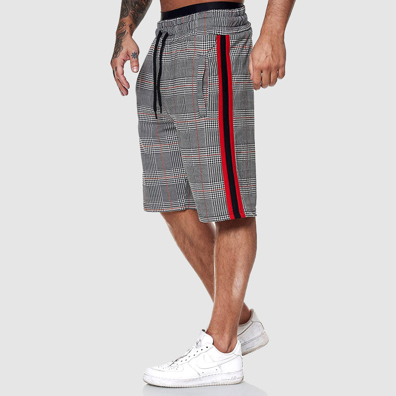 David – Stilvolle Karotten-Shorts in Plaid