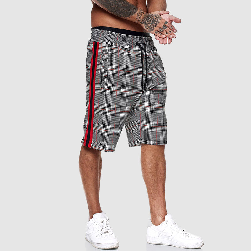 David – Stilvolle Karotten-Shorts in Plaid