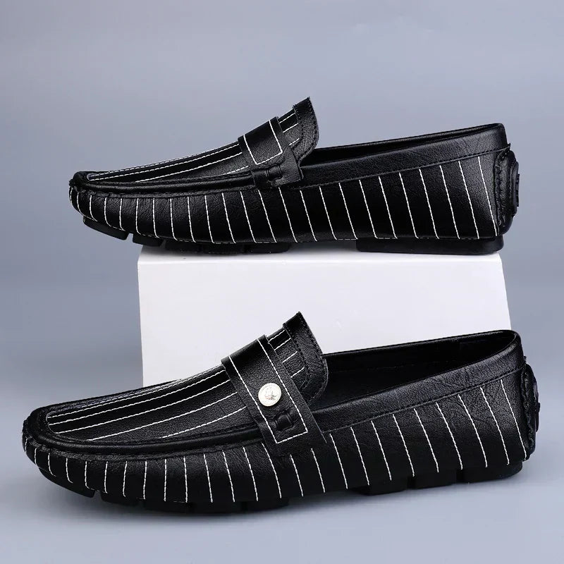 Chic Leather Loafers