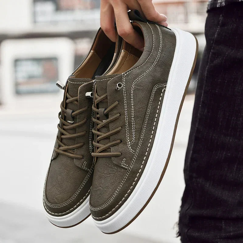 Chic Leather Sneakers