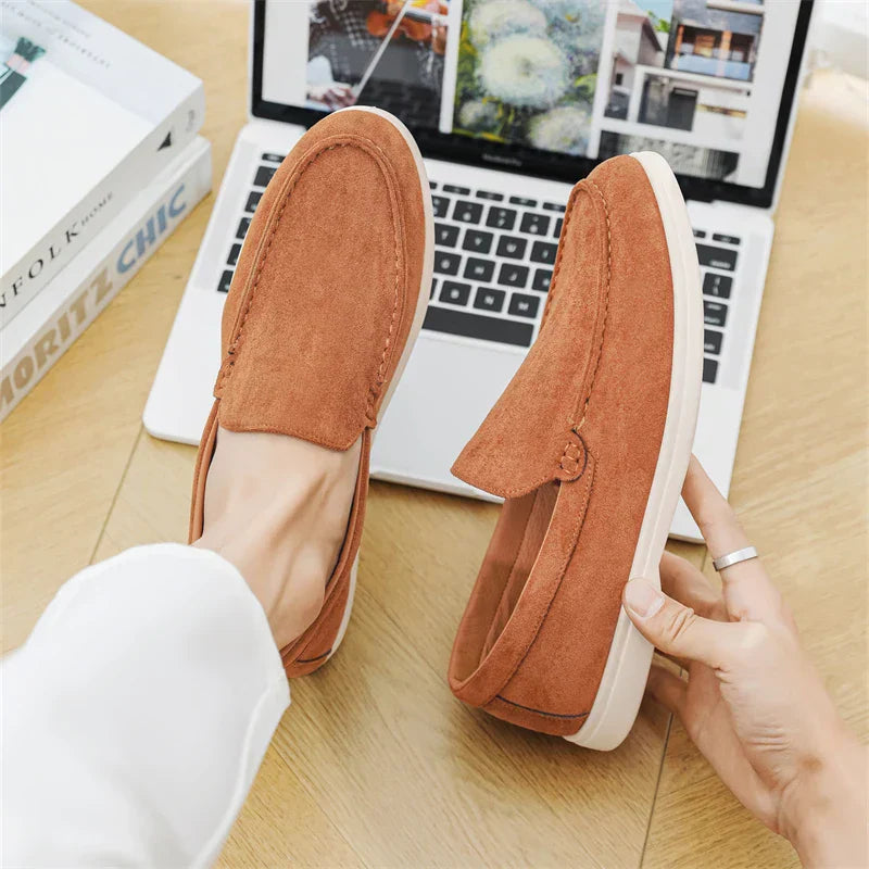 Casual Suede Loafers