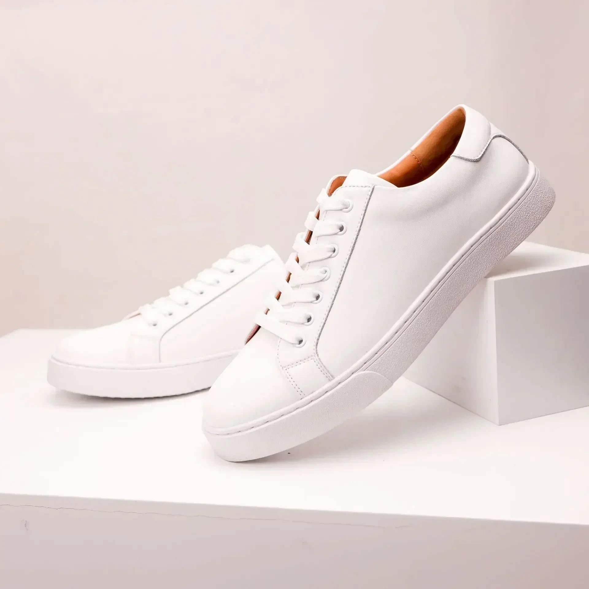Genuine Leather Sneakers