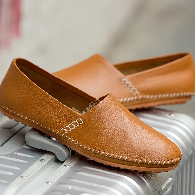Light Leather Loafers