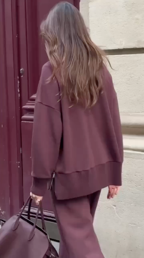 Valeria – Luxus-Strick-Ensemble Valeria