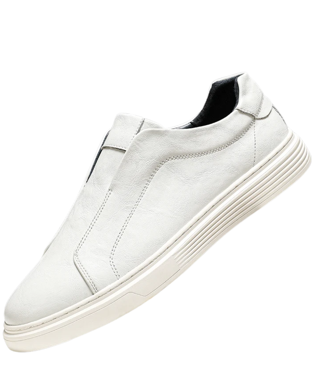 Classic Leather Slip-On Shoes