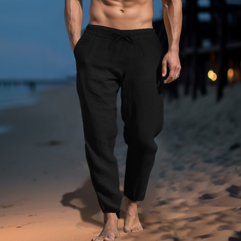 Felix – Edle Leinenhose aus Korfu