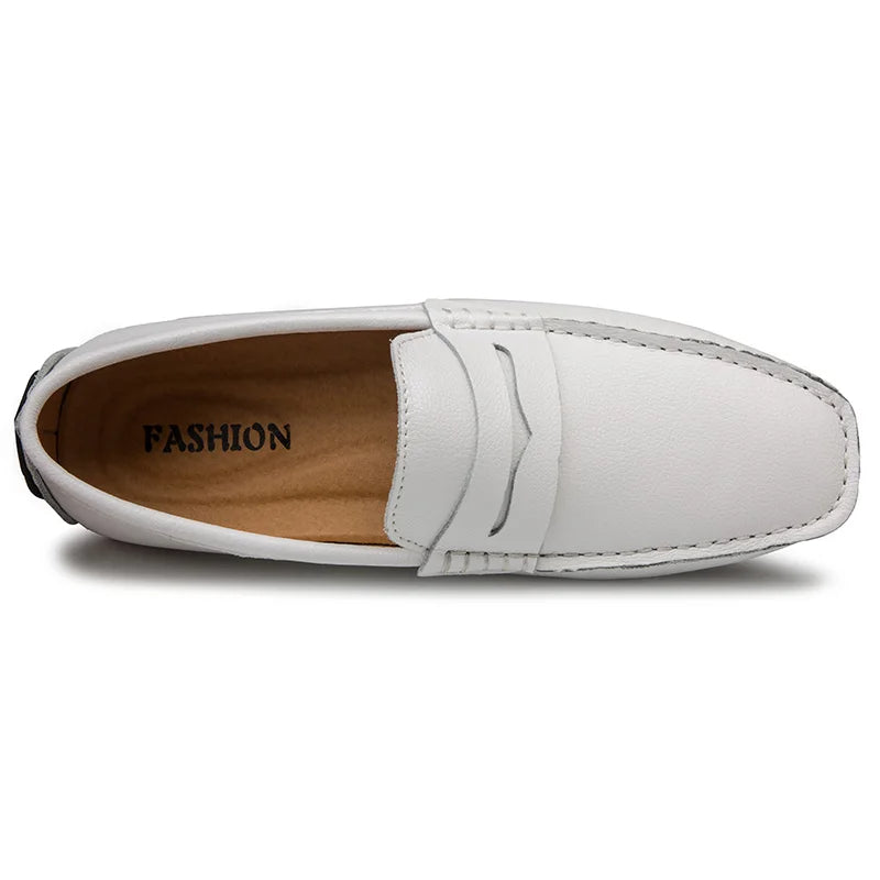 Casual Leather Summer Loafers