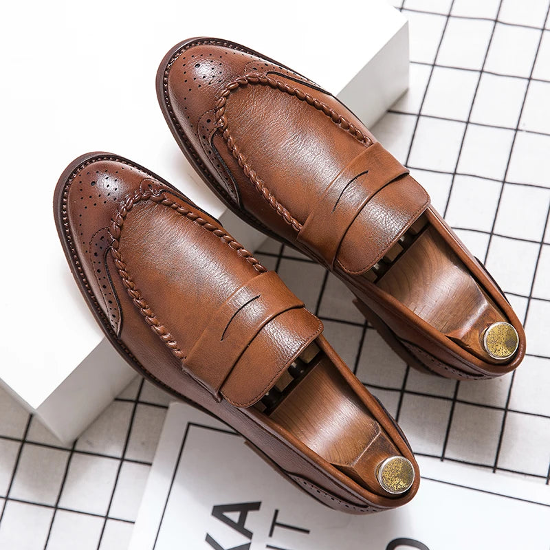 Chic Leather Loafers