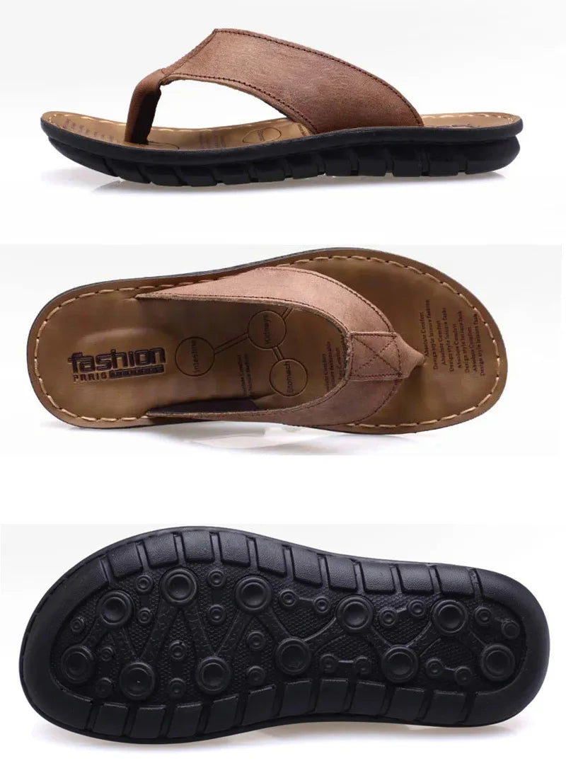 Leather Men's Sandals