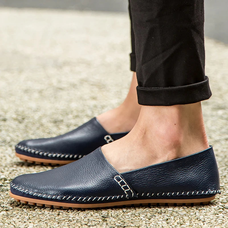 Light Leather Loafers