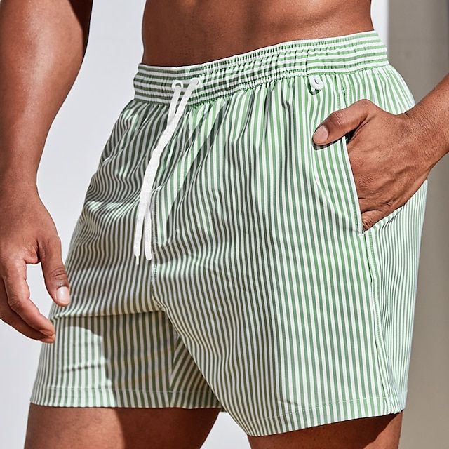 Martin – Legere gestreifte Boardshorts