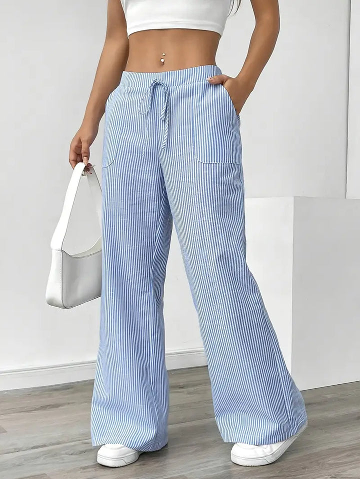 Elise™ Lässige gestreifte Hose