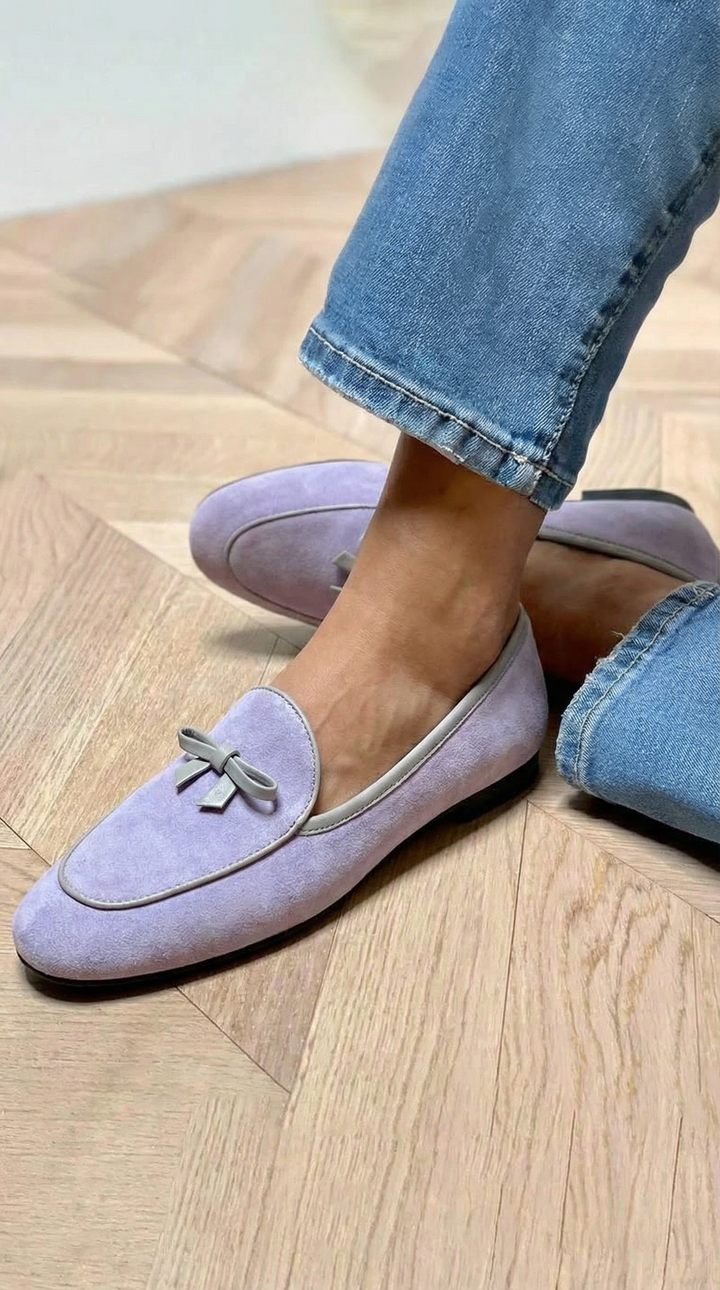 Orli™ | Elegante Ballerinas mit Schleifenverzierung