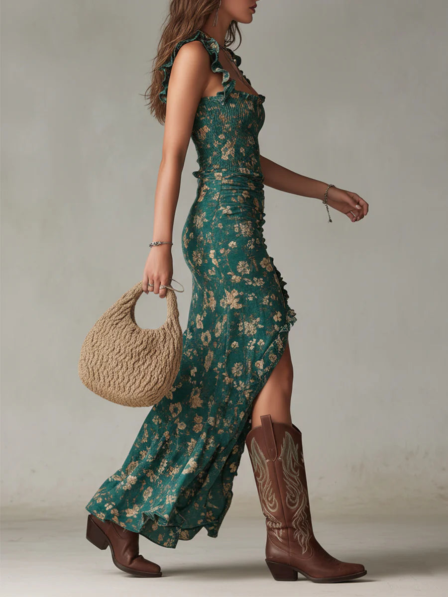 Bianca – Boho-Blumenkleid mit wildem Charme