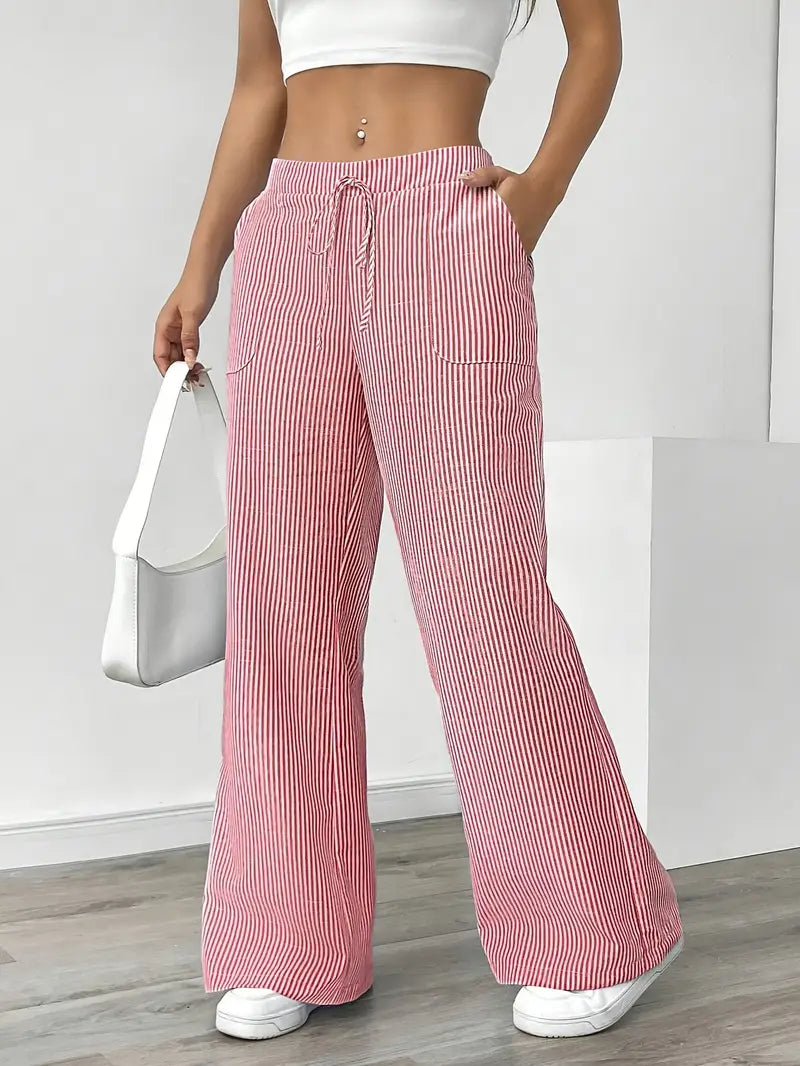 Elise™ Lässige gestreifte Hose