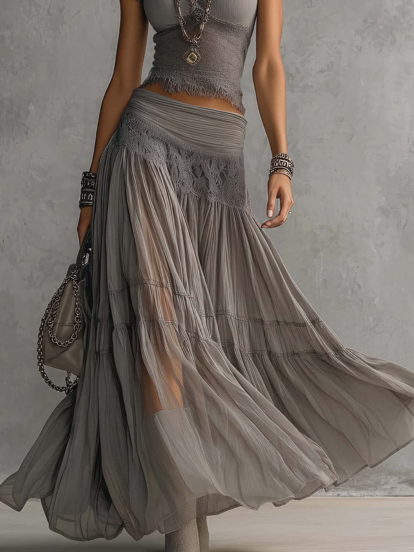 Caterina – Ein luftiges Boho-Couture-Set