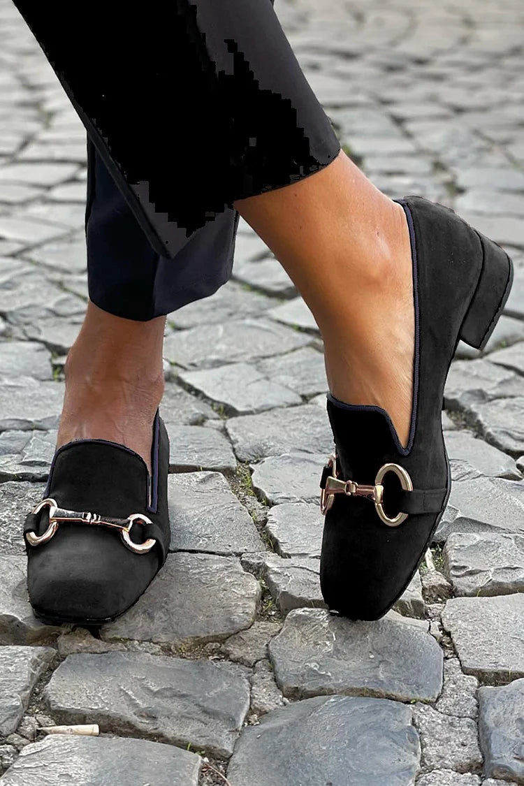 Liron™ | Elegante Loafers mit Metallakzenten