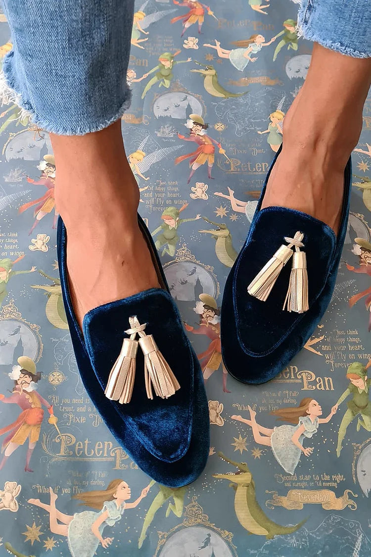 Reem™ | Luxe Slip-On Loafers mit Quaste