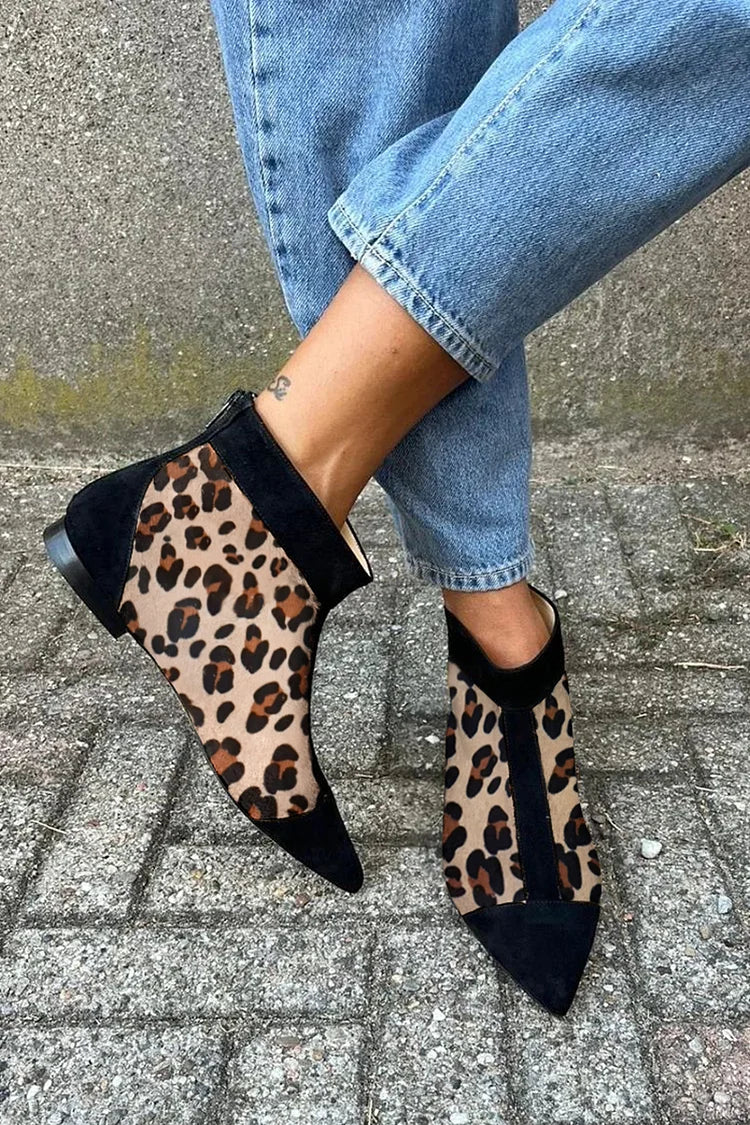 Hadley™ | Chic Leopard Stiefel