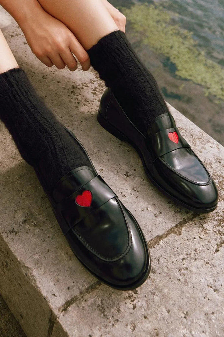 Yardena™ | Luxe Slip-On Loafer mit Tierprint