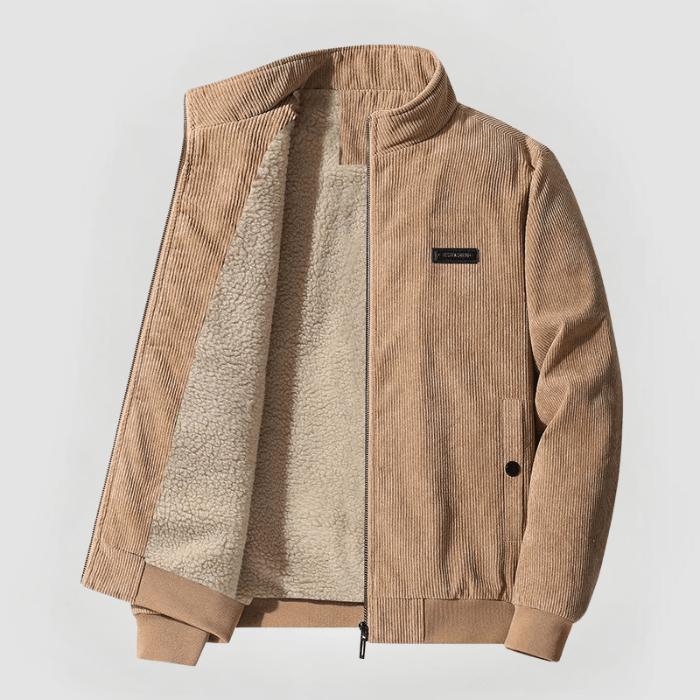 Udo™ – Cordjacke mit Fleecefutter für Herren