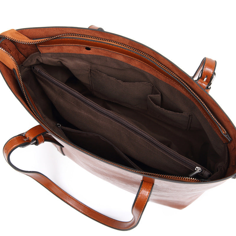 Sophia - Raffinierte Eleganz Leder Tote Tasche
