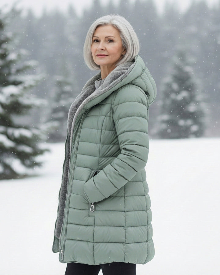 Clair | Puffer-Mantel mit Fleece-Futter