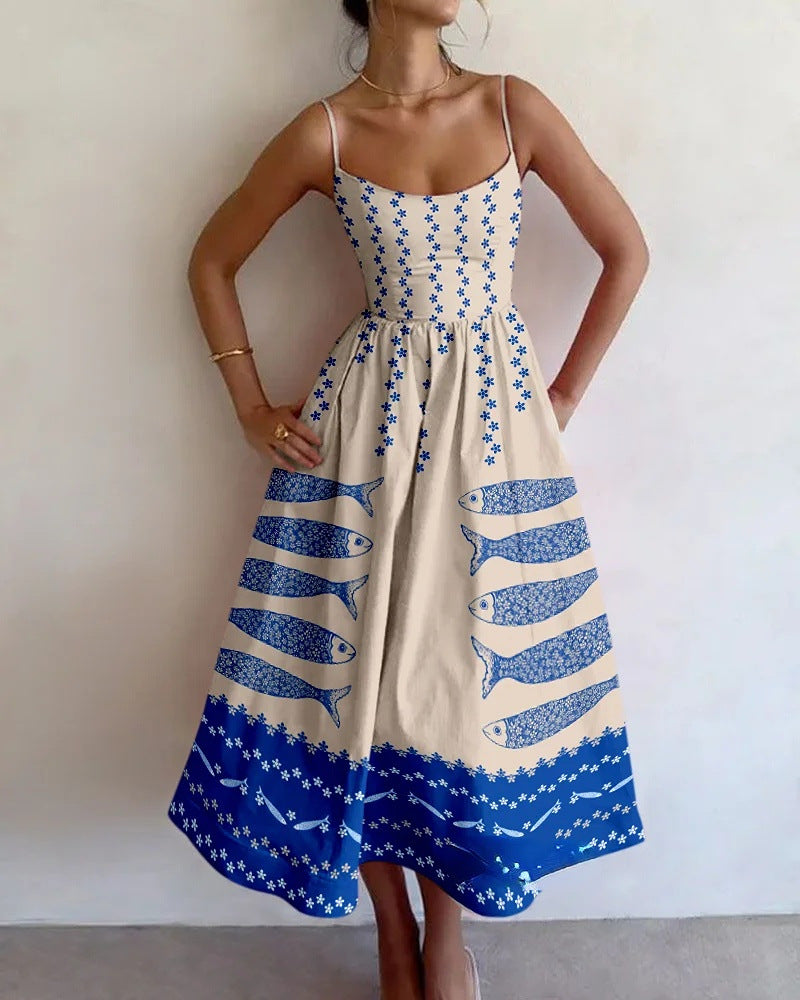 Elowette | Blue Harbor Midikleid