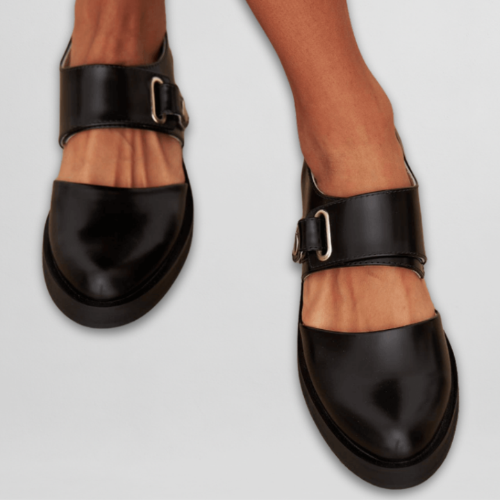 Sara - Klassische Mary Jane Schuhe mit verstellbarer Schnalle