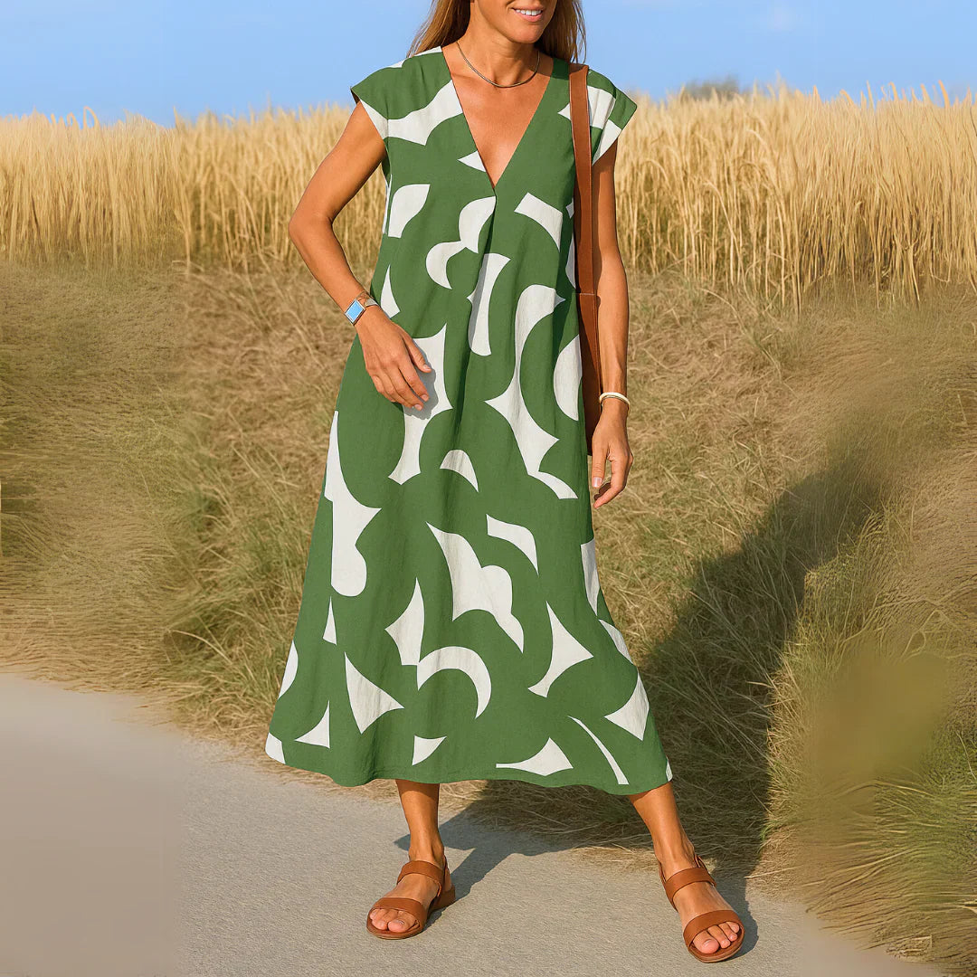 Tatiana™ | Maxikleid mit Cutwork-Details