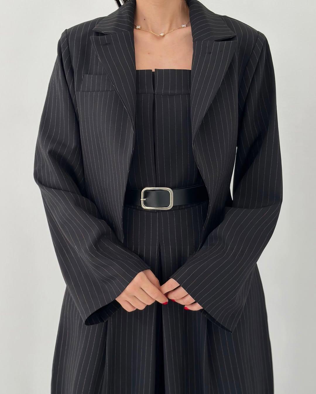 Eclat™ -Ensemble Femme Bustier + Veste – Style Élégant &amp; Tendance